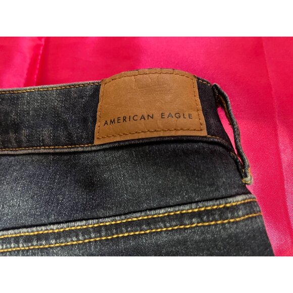 American Eagle Outfitters Womens Skinny Jeans Size 8 Regular Fit 360 Ne(x)t Leve - Picture 7 of 8